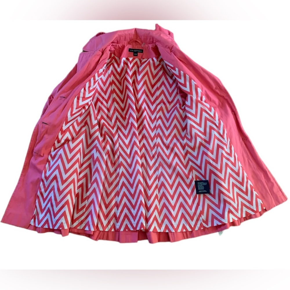 Via Spiga Coral Rain Coat - Picture 2 of 8